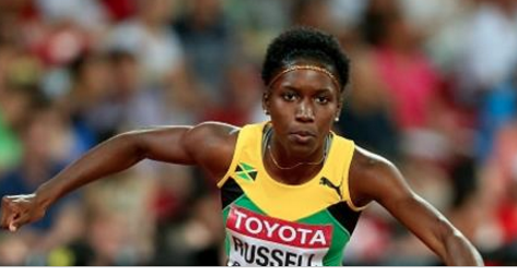 Janieve Russell will run the women’s 400m hurdles at the Rio 2016